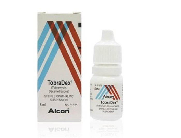 Thuốc nhỏ mắt Tobradex là một loại thuốc nhỏ mắt kháng sinh và chống viêm