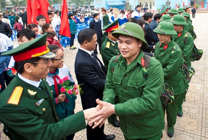 Lên đường nhập ngũ để bảo vệ Tổ Quốc là nhiệm vụ thiêng liêng, cao quý nhất