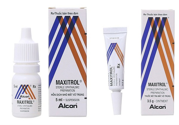 Thuốc nhỏ mắt Maxitrol là loại thuốc nhỏ mắt chuyên điều trị các tình trạng viêm và nhiễm khuẩn mắt
