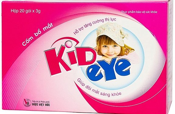 Sản phẩm thuốc bổ mắt Kid Eye dành riêng cho lứa tuổi thiếu nhi, học sinh