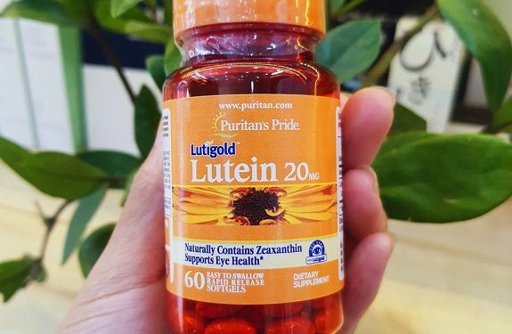 Lutein 20 mg Puritans Pride thuốc bổ rất tốt đối với người bị cận thị